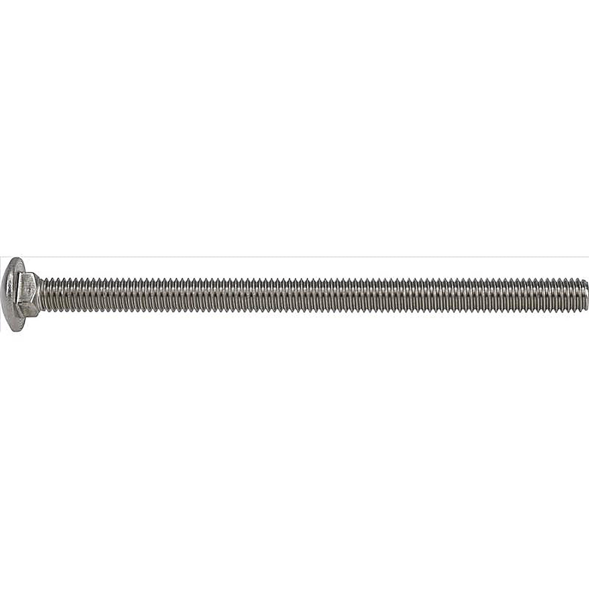 Hillman - 832650 - 3/8 In. X 6 In. L Stainless Steel Carriage Bolt 25 Pack