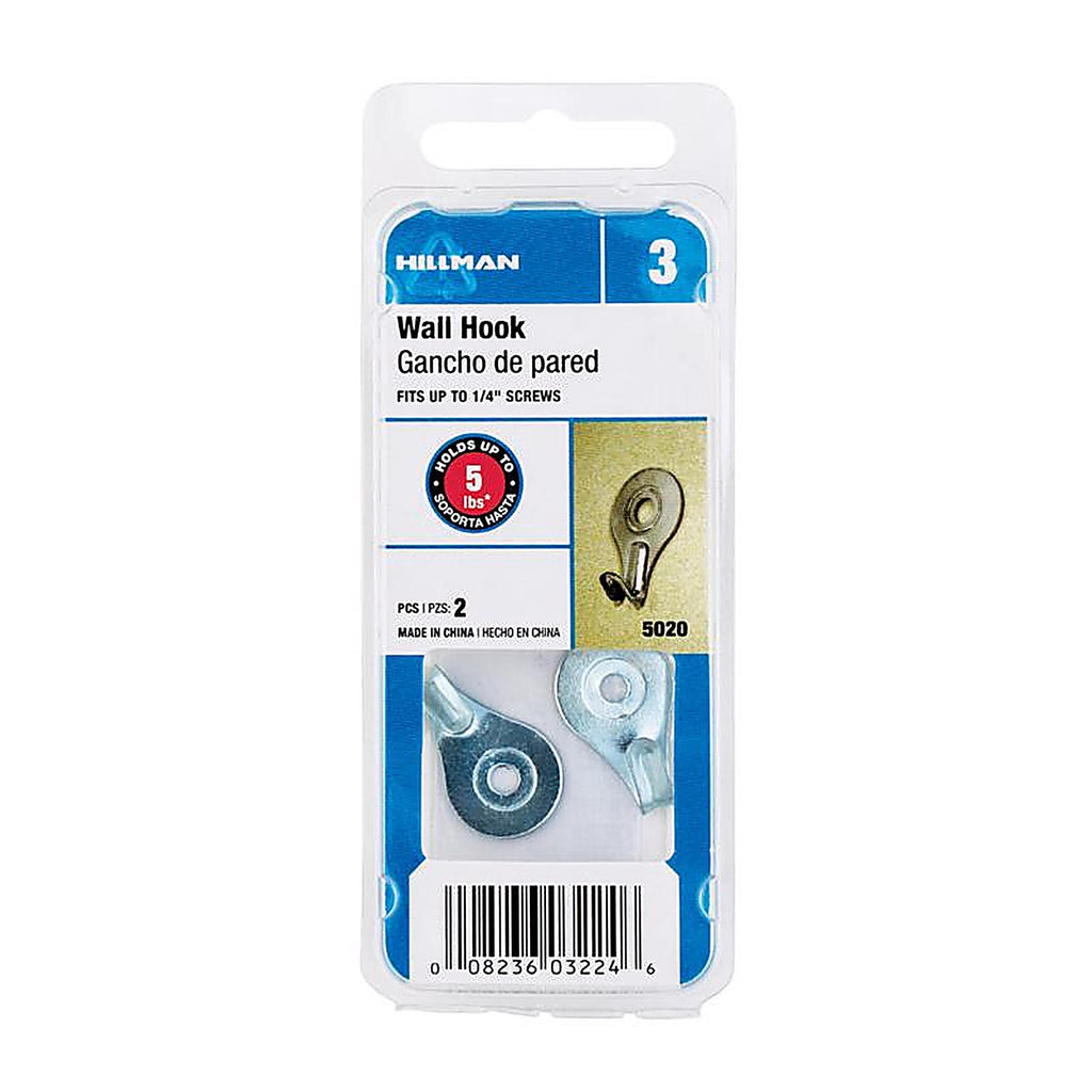 Hillman 5020 Utility Hooks 5 lb. 2/Pack