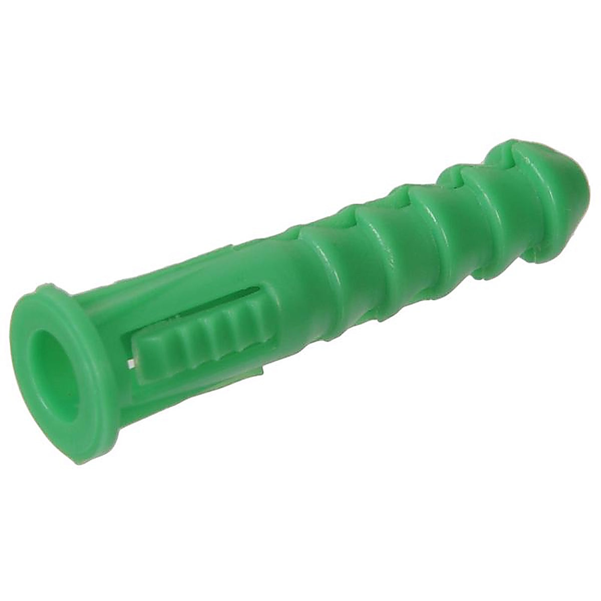 Hillman 41822 1/4 in. Dia. x 1-1/2 in. L Plastic Ribbed Head Ribbed Anchor 20/Pack