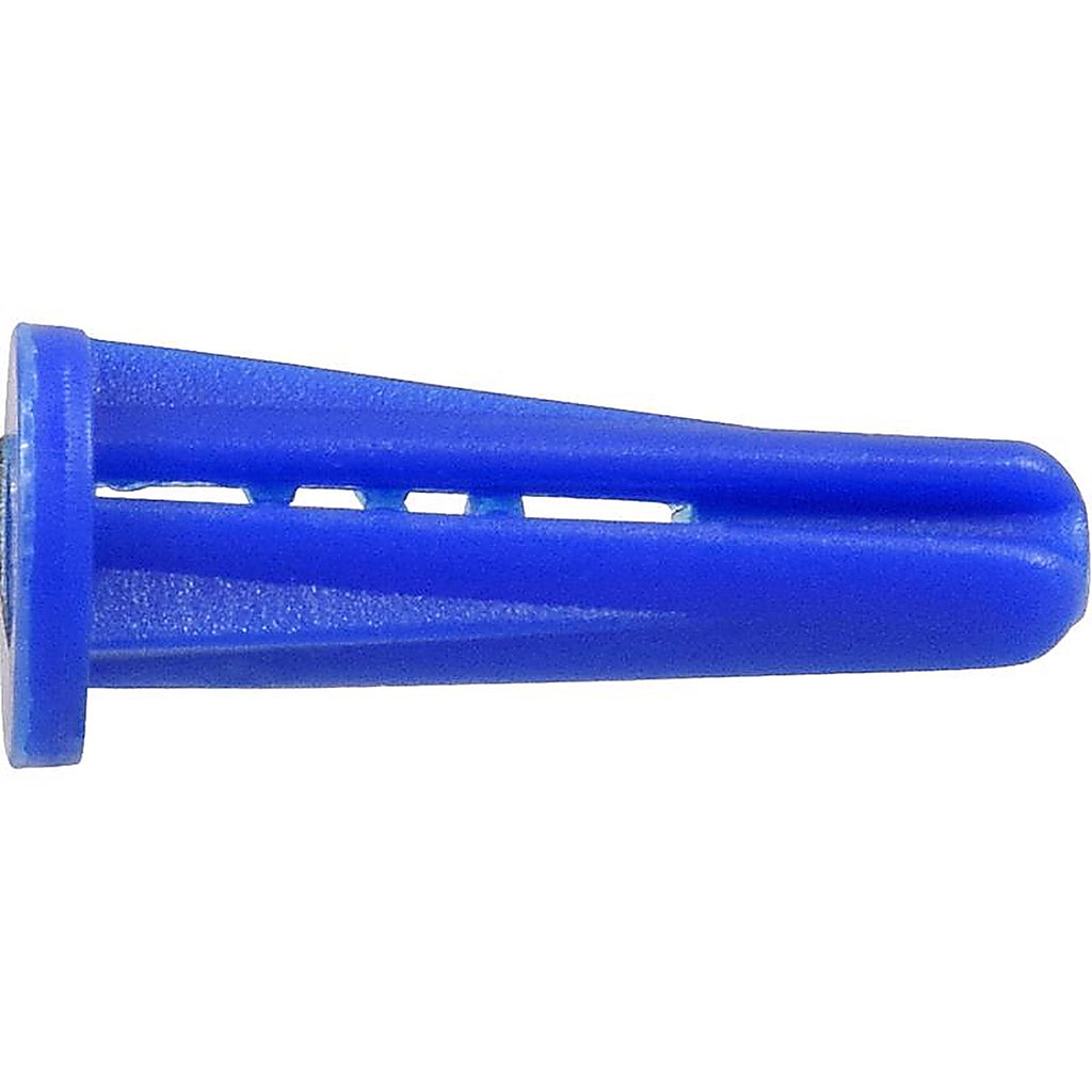 Hillman 5043 0.164 in. Dia. x 1 in. L Plastic Pan Head Conical Anchor Kit 8/Pack