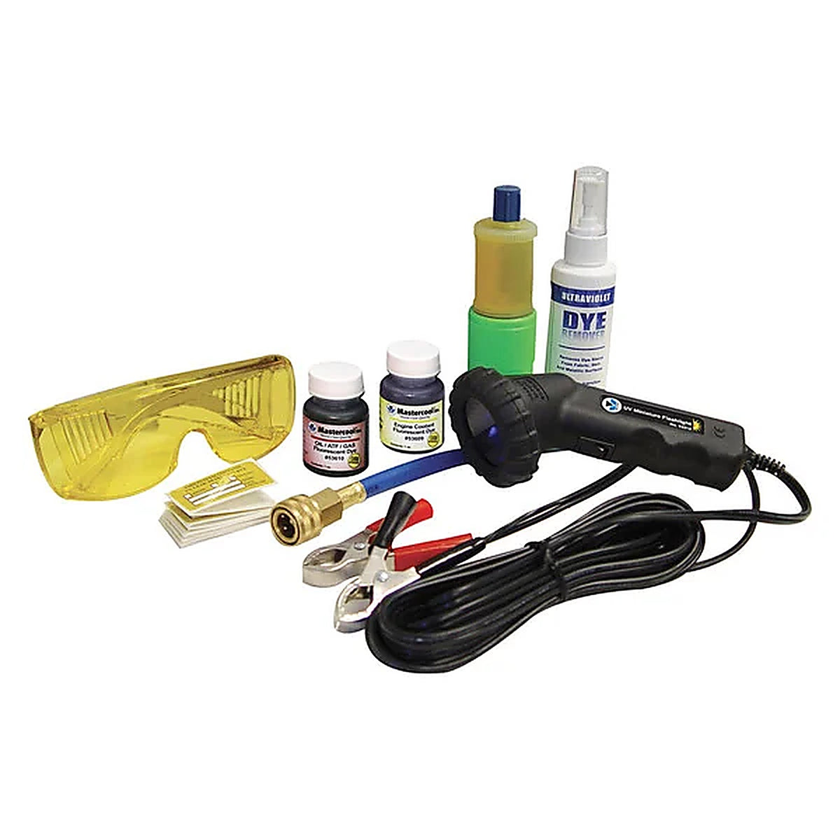 Mastercool 53351 High Intensity Mini Light Professional UV Leak Detector Kit (Case Not Included)