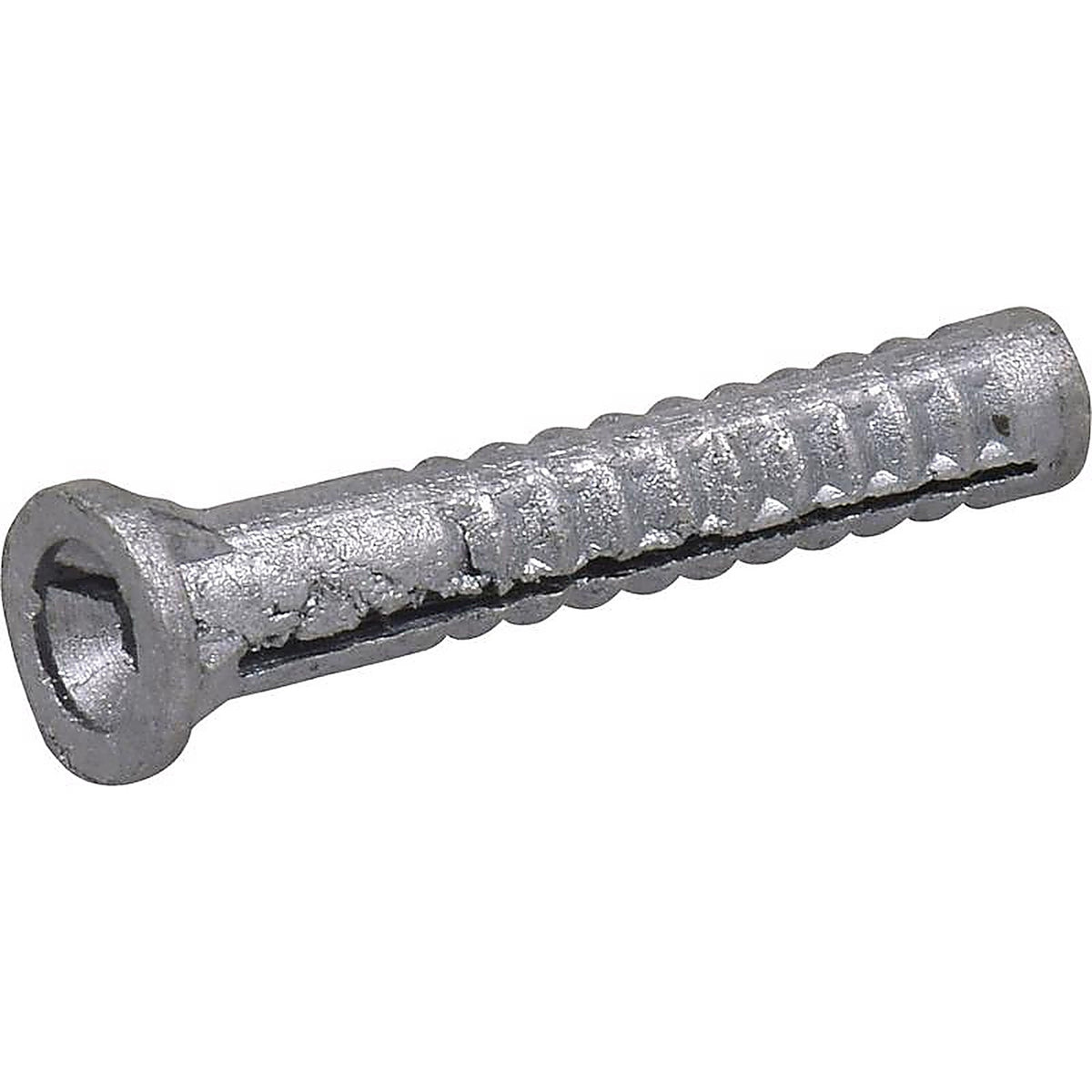 Hillman 5078 0.164 in. Dia. x 1-1/2 in. L Lead Round Head Concrete Screw Anchor 3/Pack