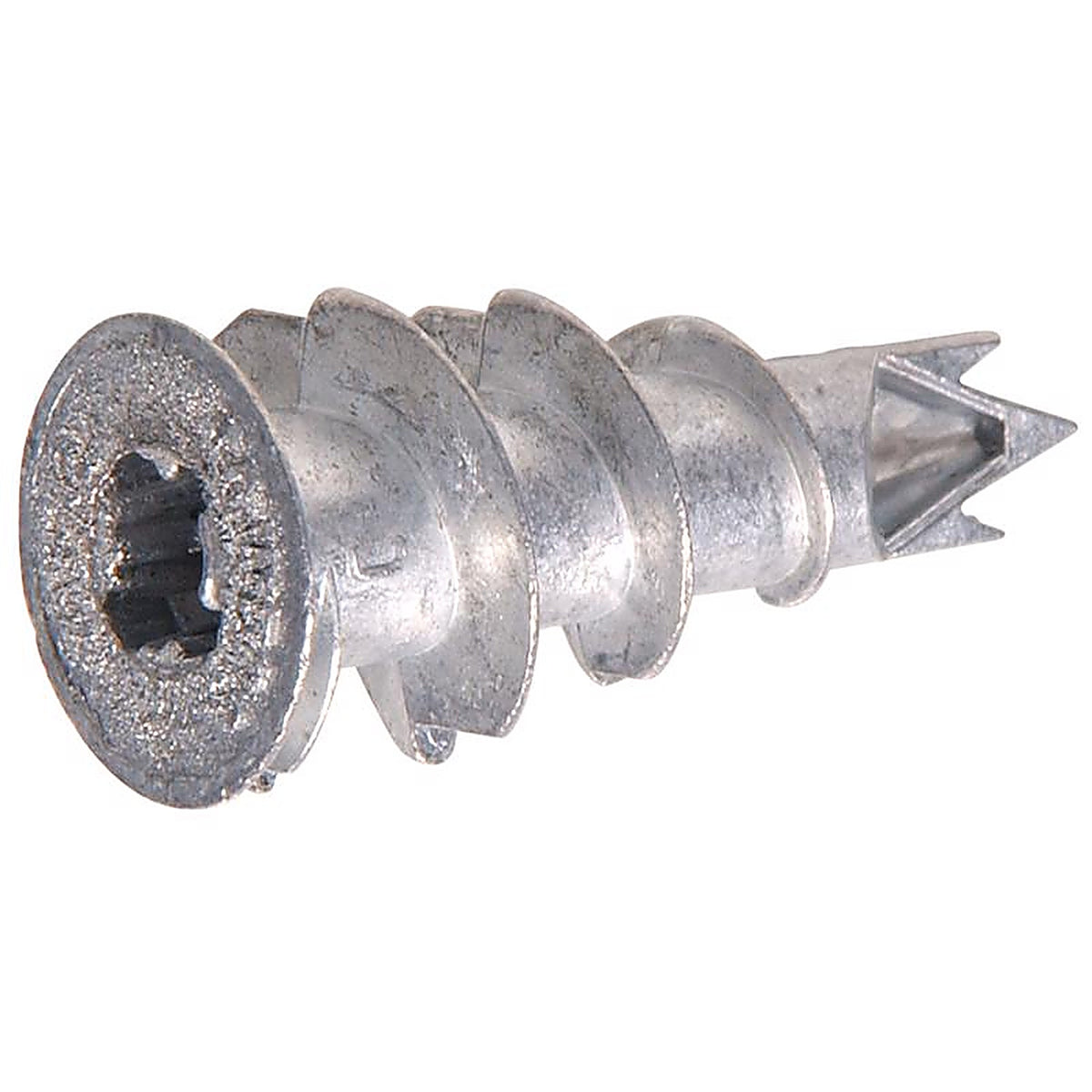Hillman 5089 .164 in. Dia. x 1-1/4 in. L Zinc Pan Head Wallboard Anchors 2/Pack