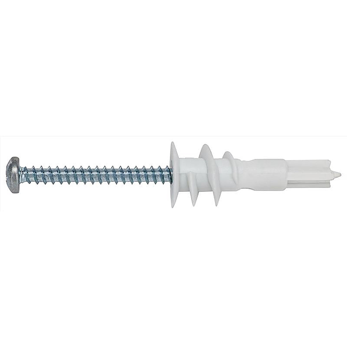 Hillman 41410 .138 in. Dia. x 1-1/4 in. L Nylon Pan Head Wallboard Anchors 20/Pack