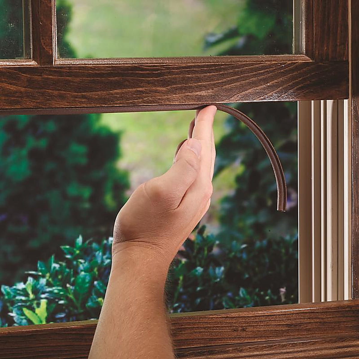 M-D 2550 Brown Rubber Weather Stripping Tape For Doors and Windows, Doors and Windows