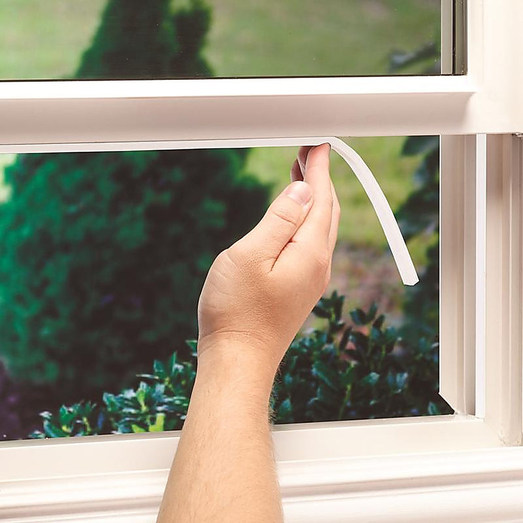 M-D 2733 White Foam Weather Stripping Tape For Doors and Windows, Doors and Windows