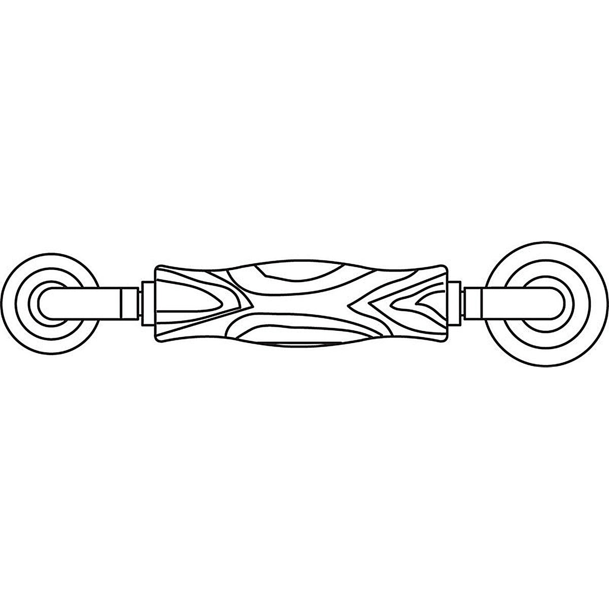 Prime-Line P7720 2.5 in. Dia. x 2-1/2 in. L Screen Spline
