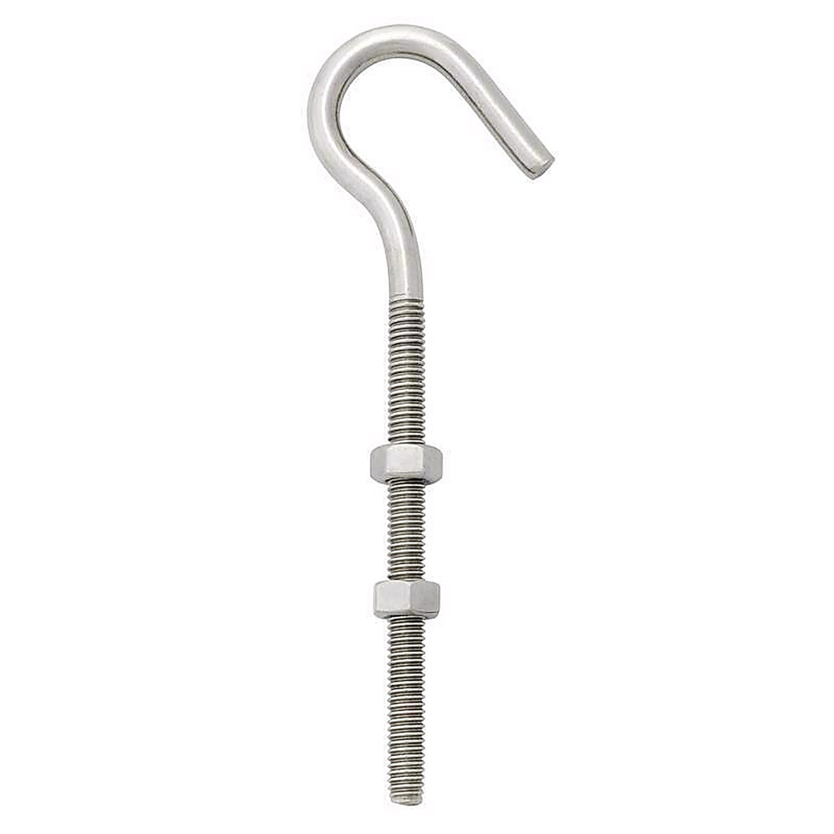 Hampton 02-3489-200 Medium Stainless Steel 6 in. L Clothesline Hook 160 lb. 1/Pack
