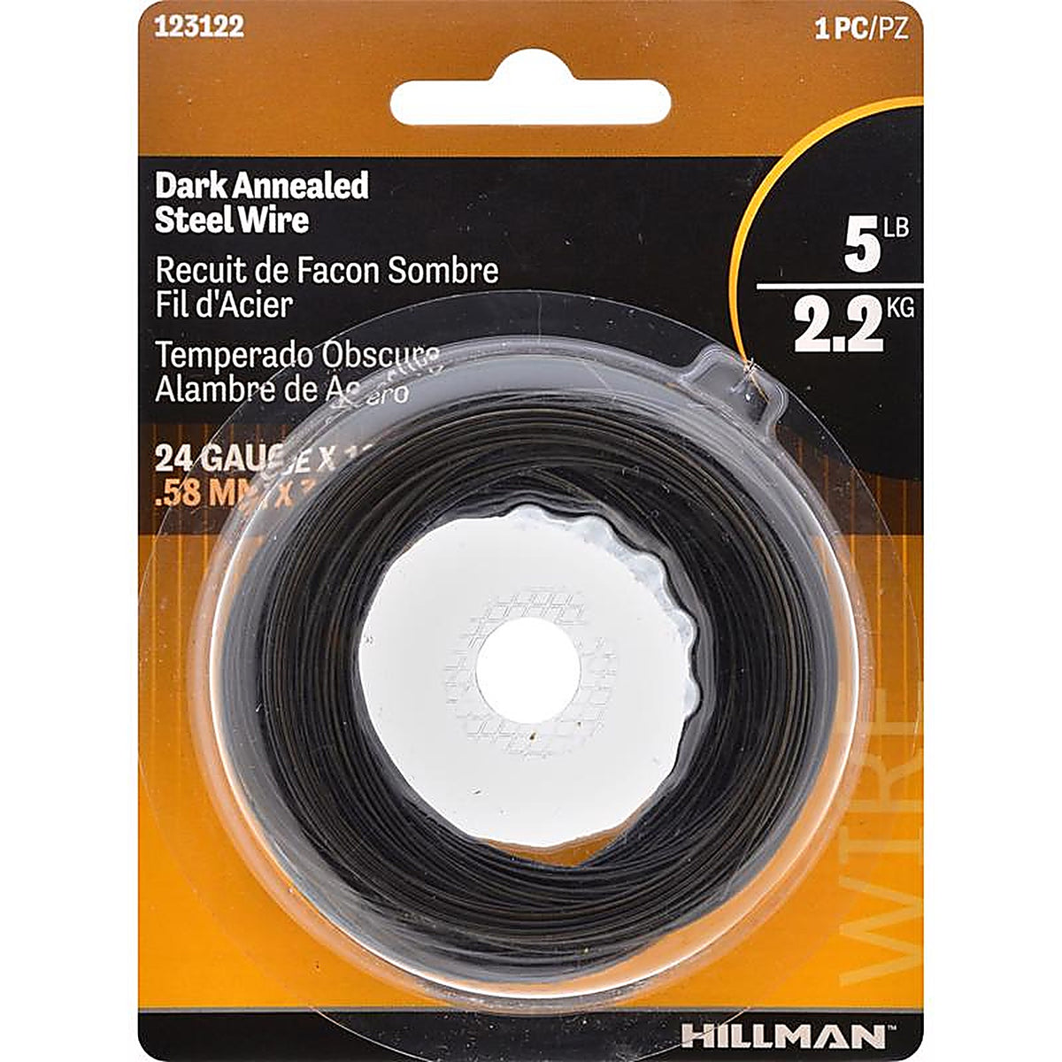 Hillman 123122-N 100 ft. L Black Annealed Steel 24 Ga. Wire