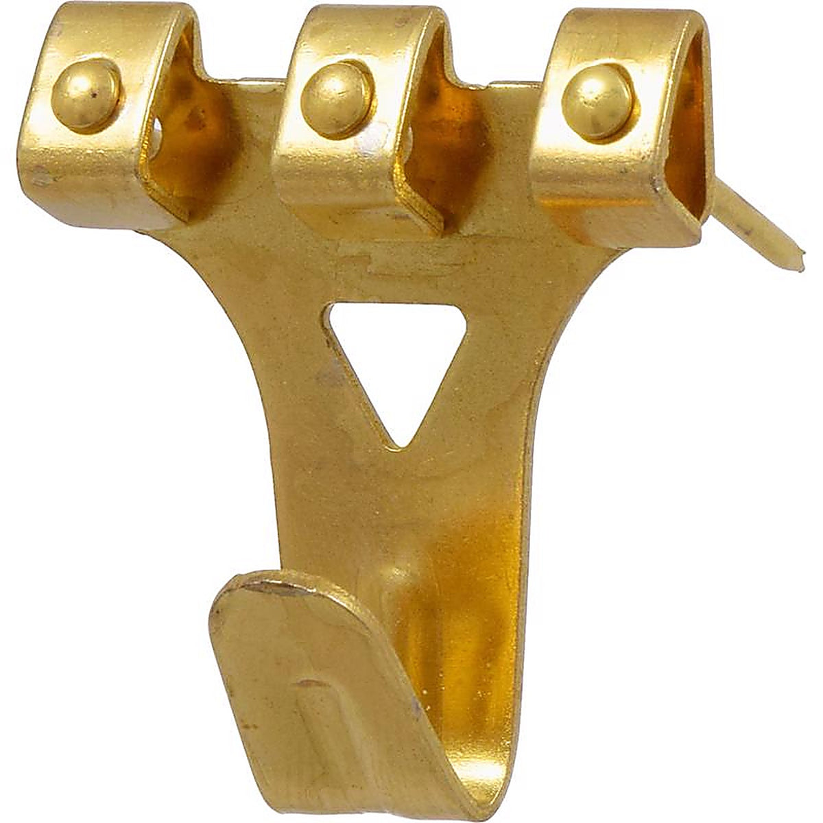 Hillman - 122198 - Brass-Plated Gold Assorted Picture Hanger 5 Pack