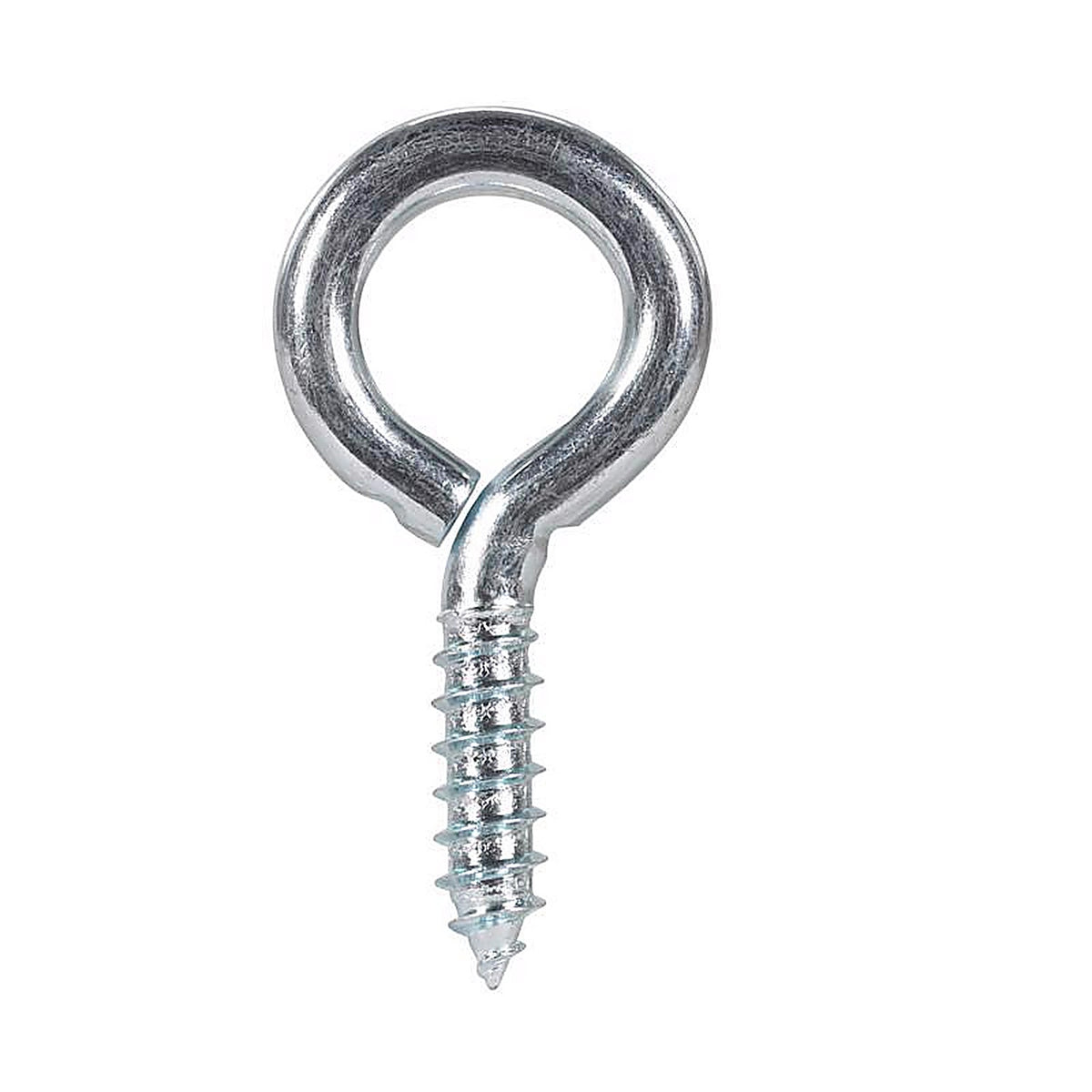 Hampton 02-3468-555 3/8 in. Dia. x 2-7/8 in. L Zinc-Plated Steel Screw Eye 250 lb. capacity 1/Pack