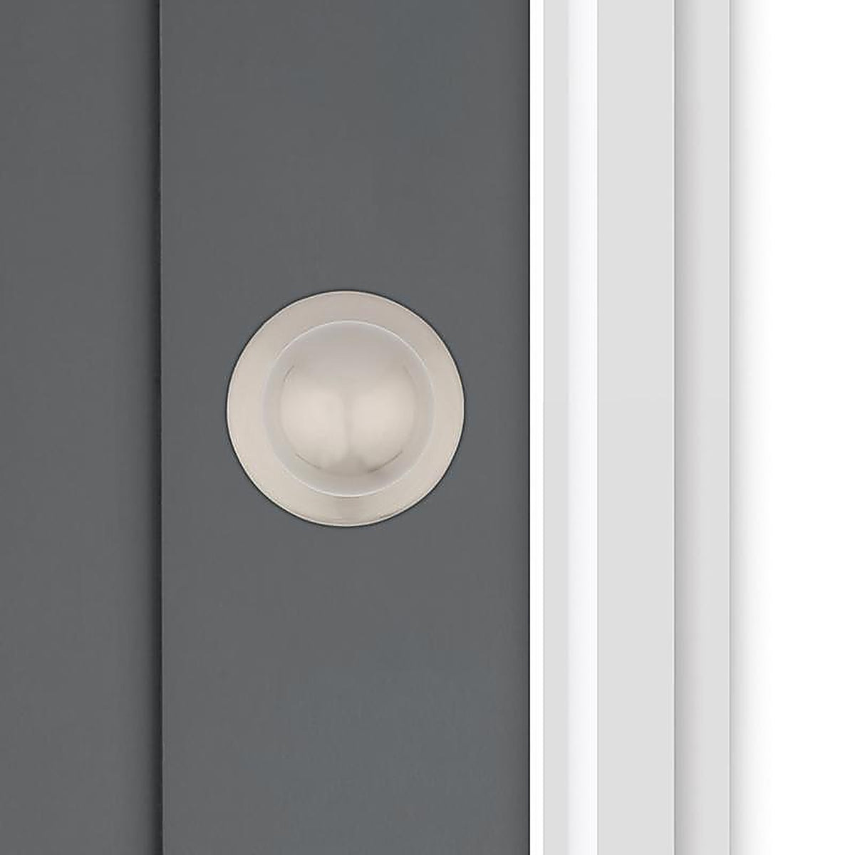 Kwikset 94880-399 Polo Satin Nickel Dummy Knob Right or Left Handed