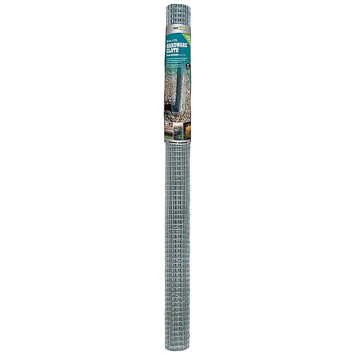 Garden Zone 113605 36 in. W x 5 ft. L Silver Steel Hardware Cloth 19 Ga.