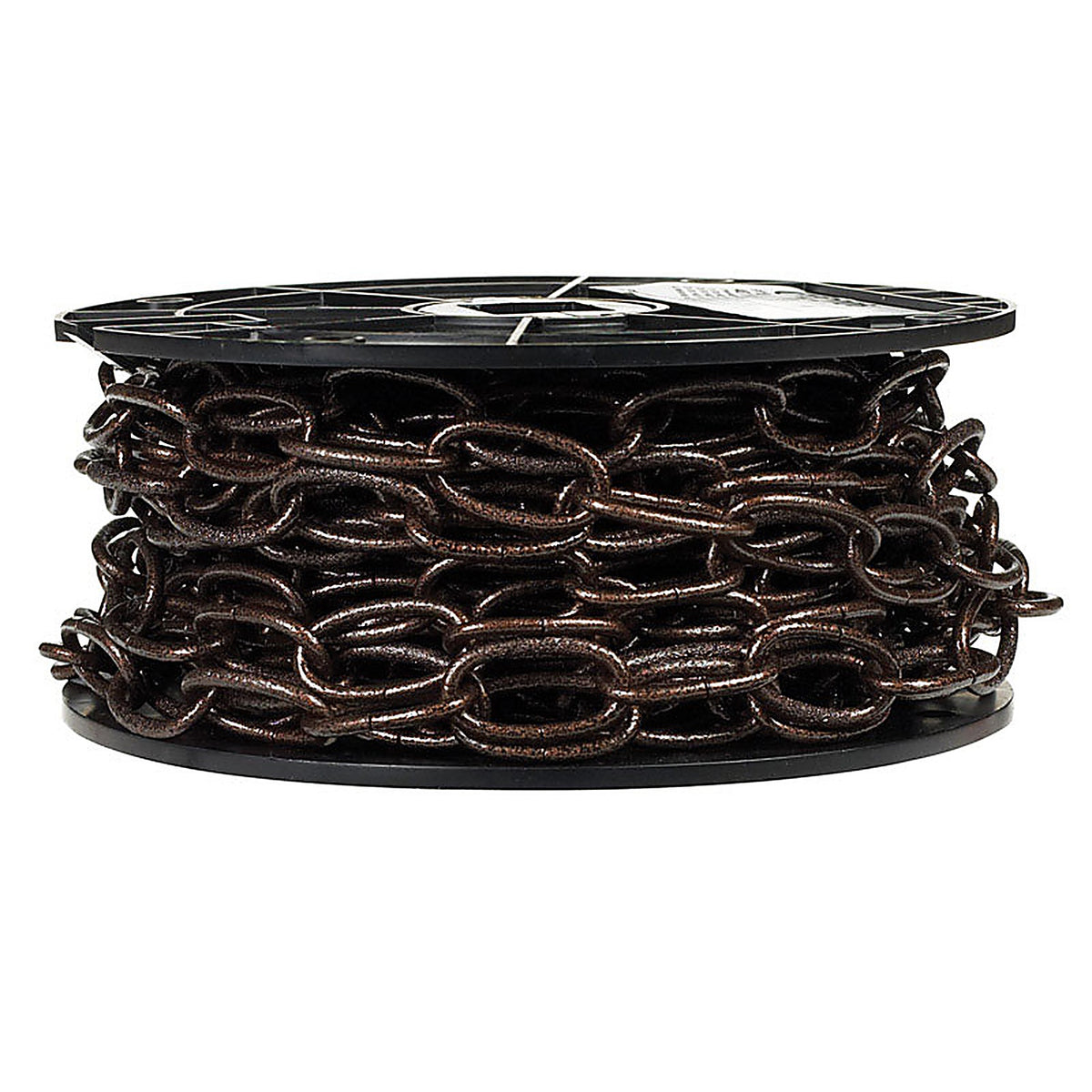 Campbell T0722006N Chain 10 Antique Copper Steel Decorative Chain 0.14 in. D 1.21 in.