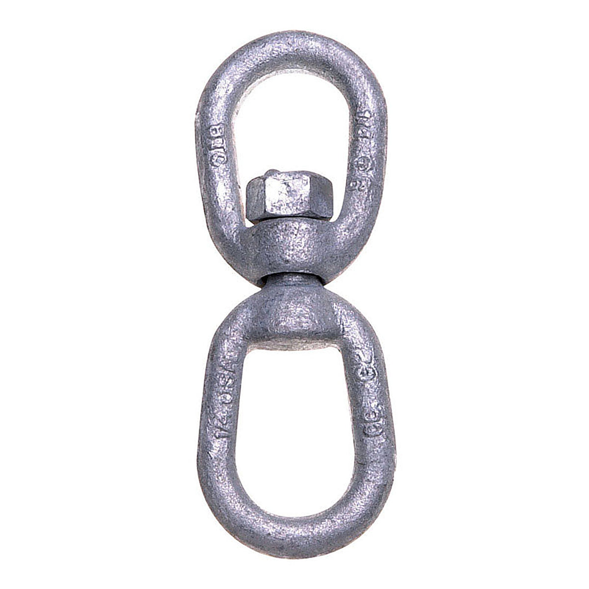 Campbell T9630835 Galvanized Forged Steel Eye and Eye Swivel 3600 lb