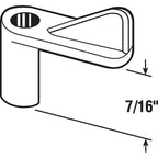 Prime-Line - L 5769 - Gray Plastic Screen Clip For 7/16 inch 4 pk