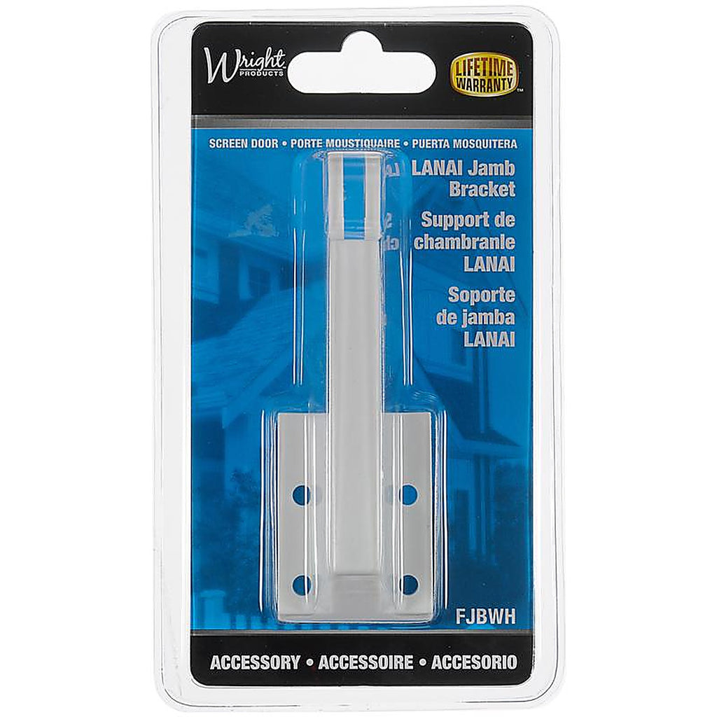 Wright - FJBWH - White Plastic Bracket 1 Pack