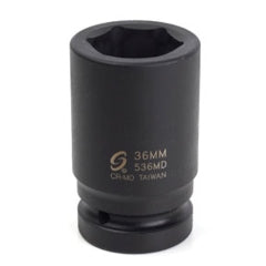 Sunex 536MD 1in. Drive Deep 6 Point Impact Socket 36mm