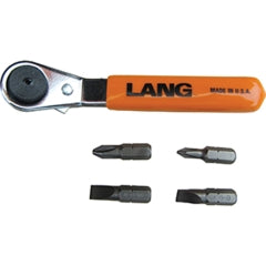 Lang 5370 5 pc. Offset Ratcheting Screwdriver Bit Wrench Set