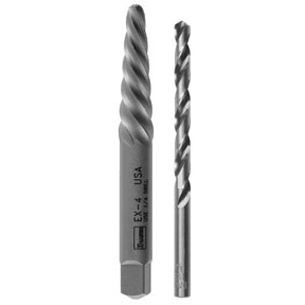 Irwin Hanson 53704 EX-4 + 1/4in. Drill Bit Combo Pack