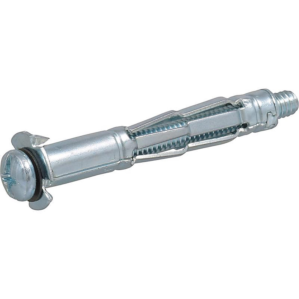 Hillman 370024 1/4 in. Dia. x 1/4 in. Long in. L Metal Pan Head Hollow Wall Anchors 50/Pack