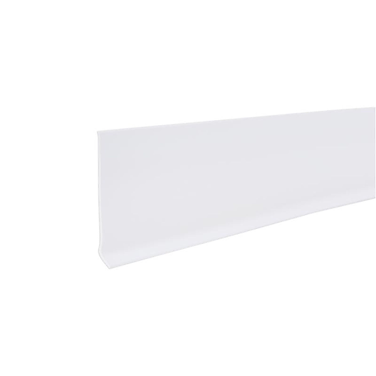M-D - 73897 - Building Products 4 In. H X 0.08 In. W X 60 Ft. L Dry Back Snow White Vinyl Wall Base