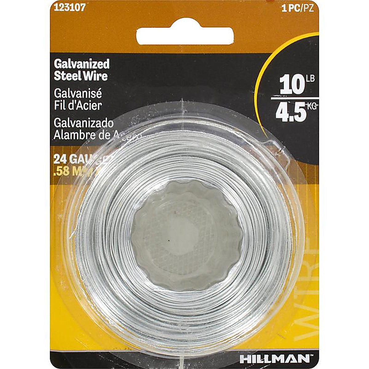 Hillman 123107-N 250 ft. L Galvanized Steel 24 Ga. Wire