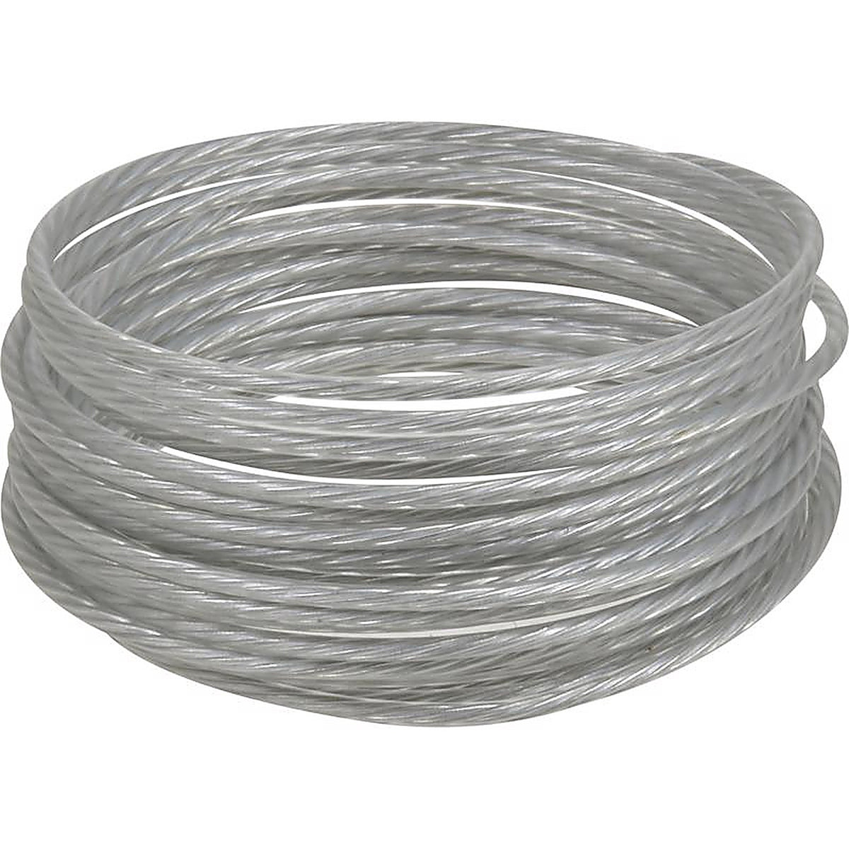 Hillman 121109 Plastic Coated Silver Picture Wire 30 lb. 1/Pack