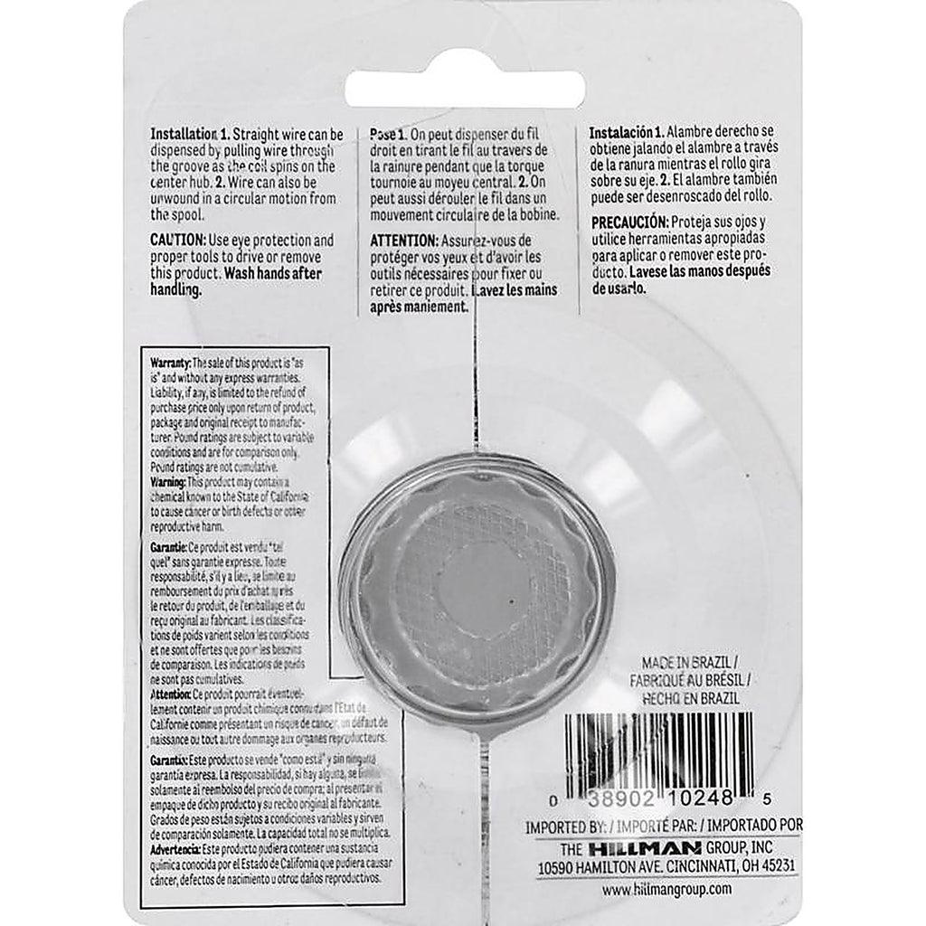 Hillman 123107-N 250 ft. L Galvanized Steel 24 Ga. Wire