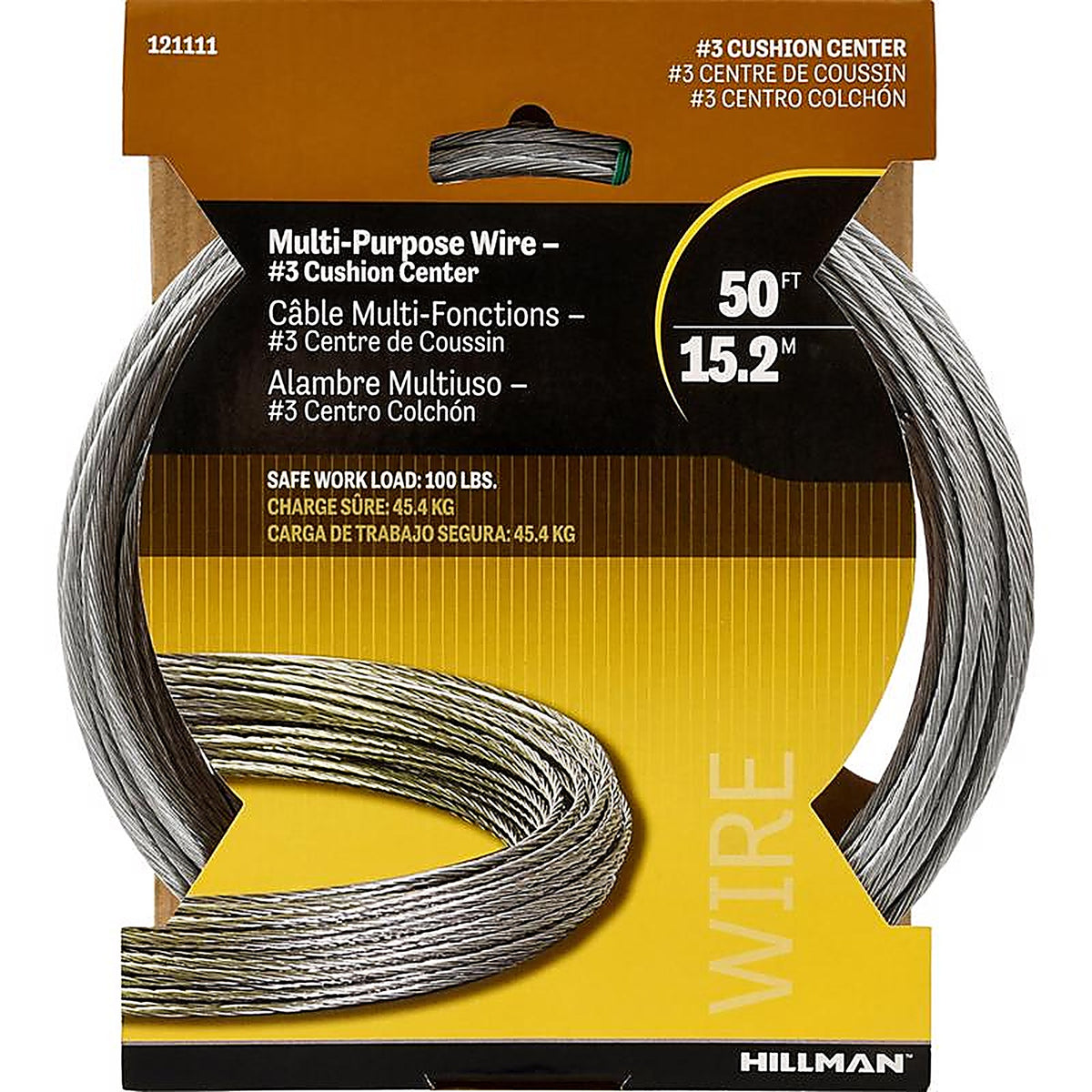Hillman 121111 50 ft. L Aluminum 18 Ga. Clothesline Wire