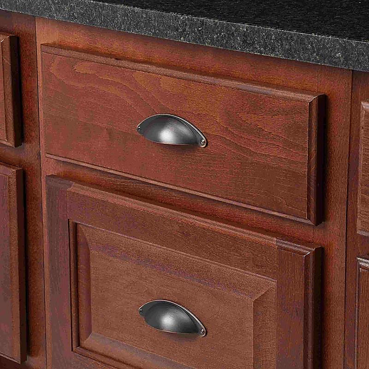 Amerock - BP9365ORB - Traditional Cup Cabinet Cup Pull 2-1/2 In. Oil Rubbed Bronze Brown 1 Pack