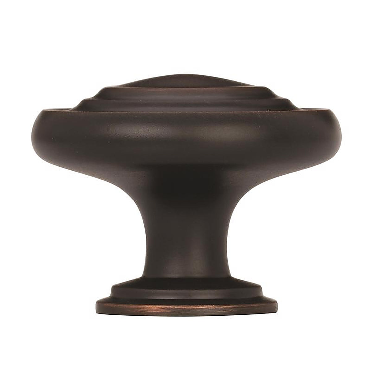 Amerock - BP1586ORB - Round Cabinet Knob 1-5/16 In. D 1 In. Oil Rubbed Bronze 1 Pack