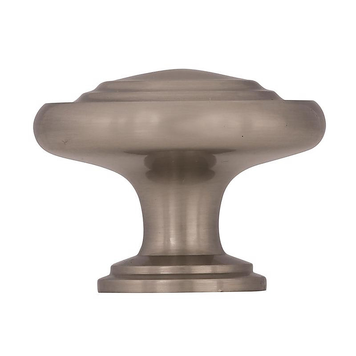 Amerock - BP1586G10 - Inspirations Round Cabinet Knob 1-5/16 In. D 1 In. Satin Nickel 1 Pack