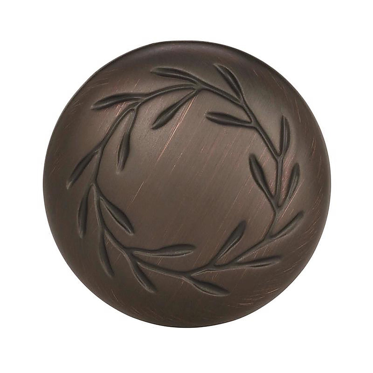 Amerock - BP1581ORB - Natures Splendor Round Cabinet Knob 1-5/16 In. D 1-1/16 In. Oil Rubbed Bronze 1 Pack