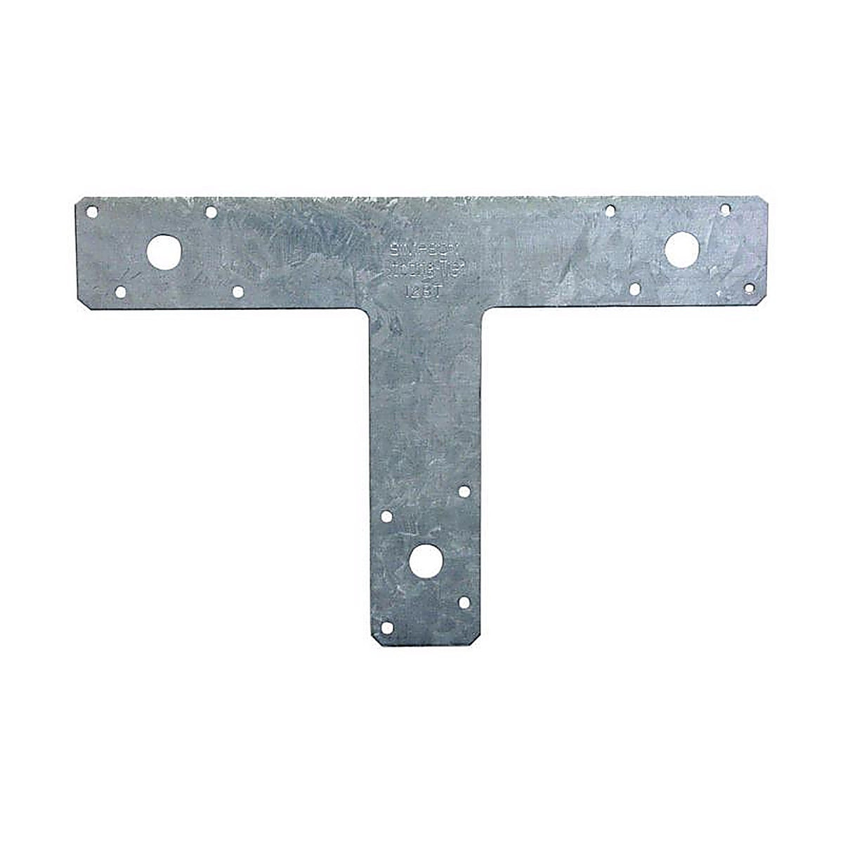 Simpson Strong-Tie 128T 8 in. H x 12 in. W 14 Ga. Galvanized Steel T Strap