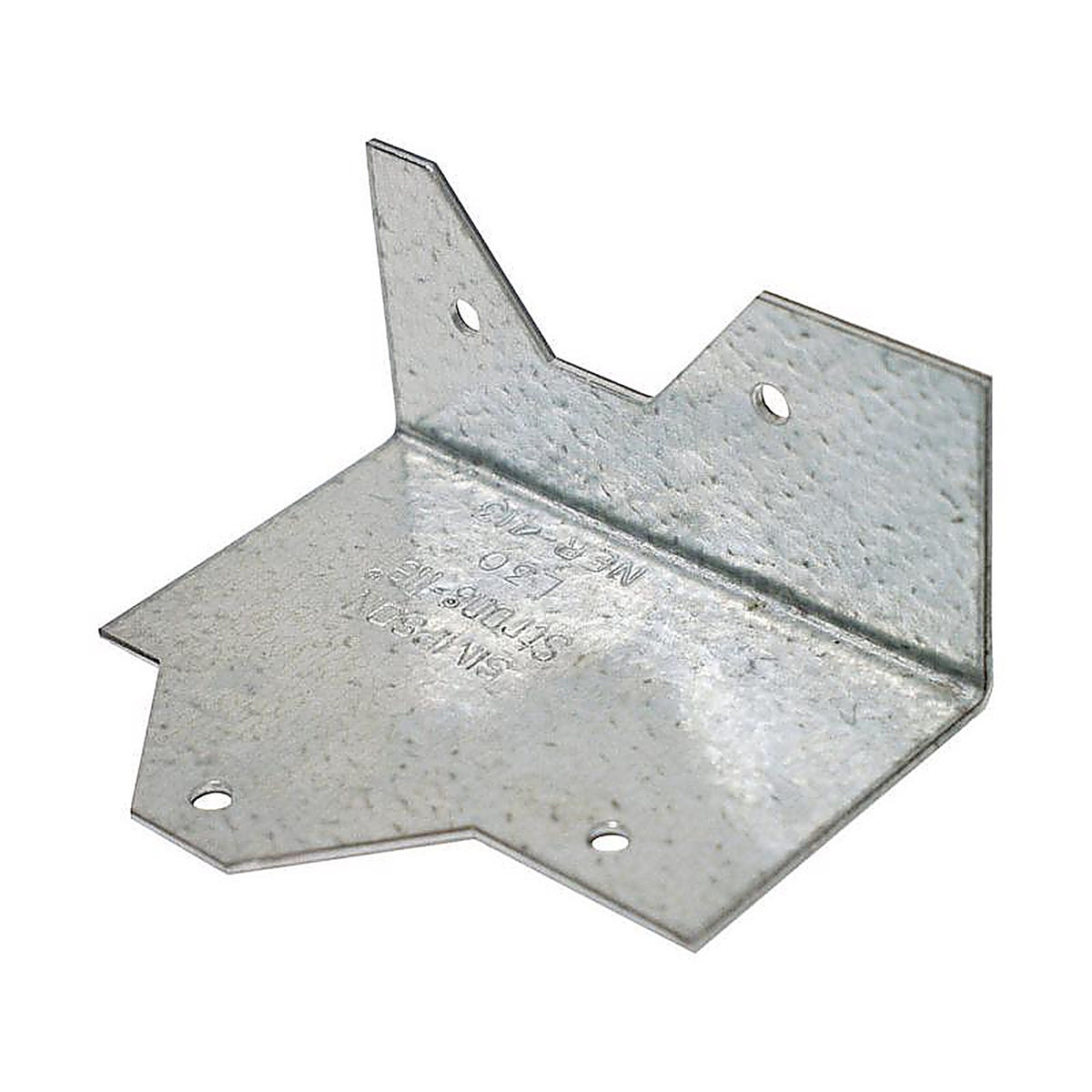 Simpson Strong-Tie L30 2.4 in. W x 3 in. L Galvanized Steel L-Angle