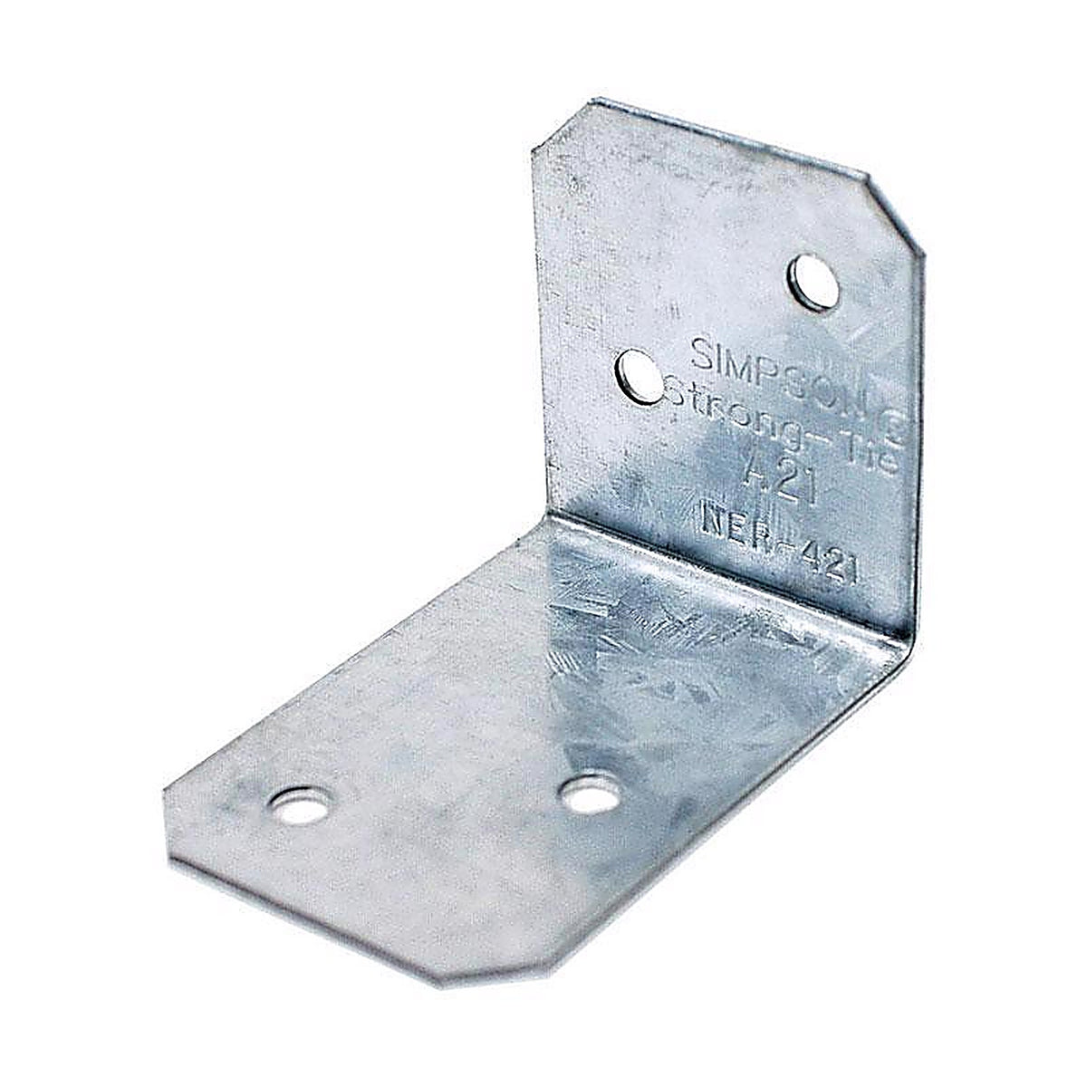 Simpson Strong-Tie A21 2 in. W x 1.4 in. L Galvanized Steel Angle