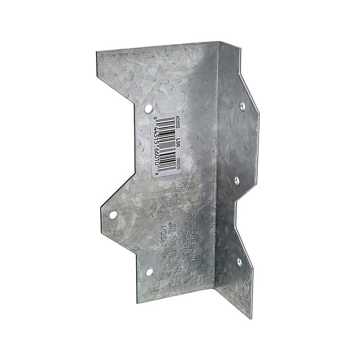Simpson Strong-Tie - L50Z - Z-Max 2.4 In. W X 5 In. L Galvanized Steel L-Angle