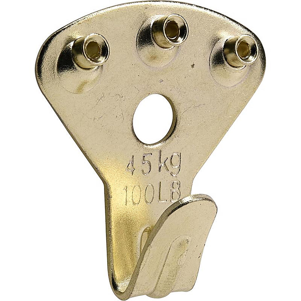 Hillman 42086 Elite Brass-Plated Classic Picture Hanging Set 10 lb. 32/Pack