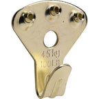 Hillman 42086 Elite Brass-Plated Classic Picture Hanging Set 10 lb. 32/Pack