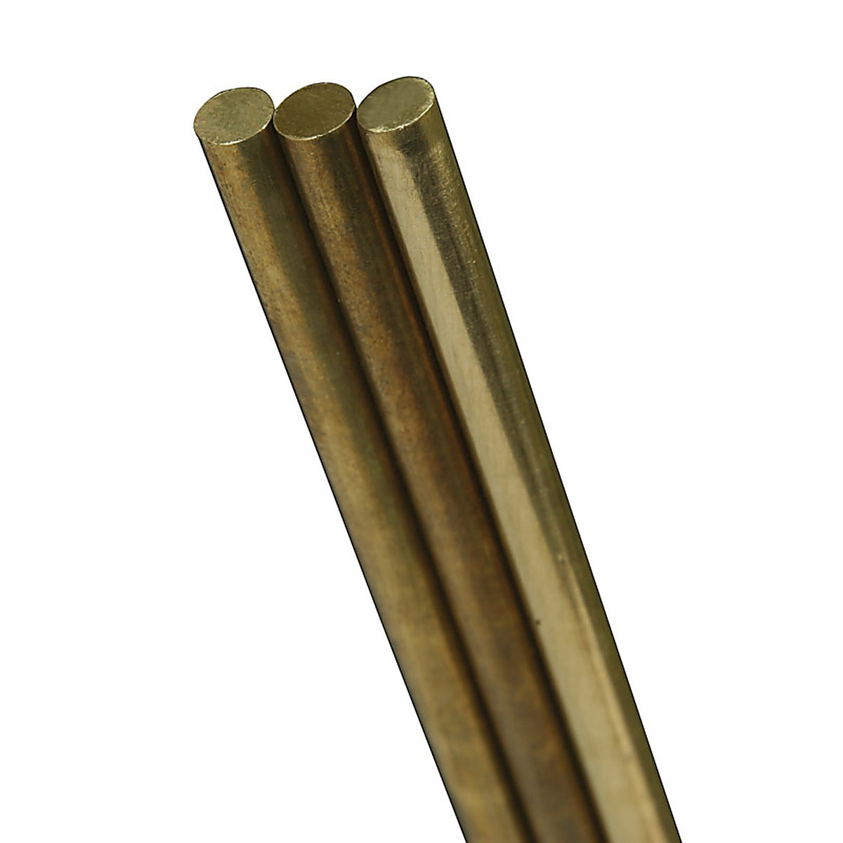 K&S 1165 1/4 in. Dia. x 36 in. L Brass Rod 1/Pack