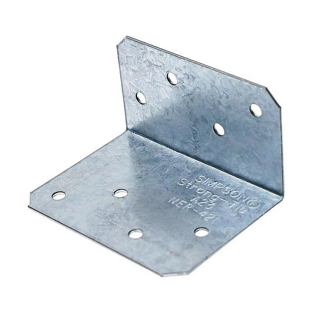 Simpson Strong-Tie A23Z 2 in. W x 2.8 in. L Galvanized Steel Angle