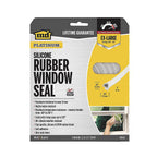 M-D 43846 White Rubber Weatherstrip For Windows, Doors and Windows 17 ft. L x 3/8 in.