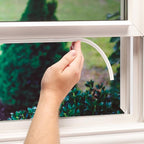 M-D 43846 White Rubber Weatherstrip For Windows, Doors and Windows 17 ft. L x 3/8 in.