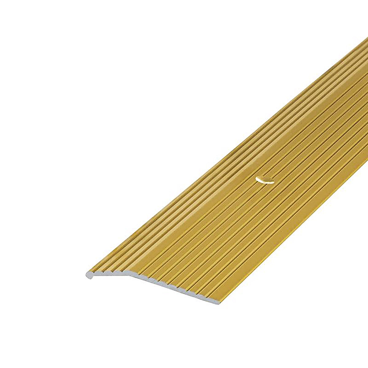 M-D 79079 36 in. L Prefinished Satin Brass Aluminum Carpet Trim