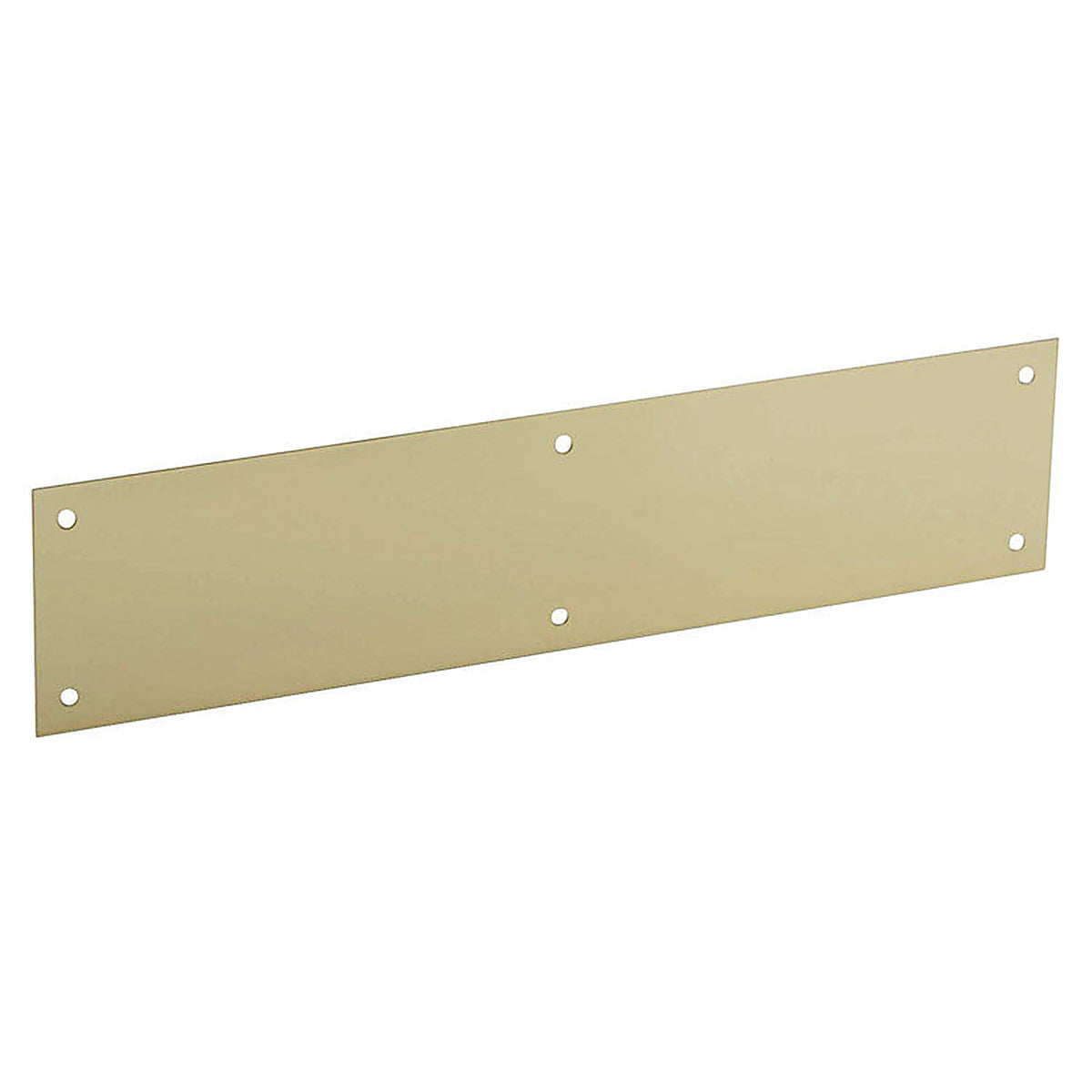 Schlage - C8400B3 6X30 - 6 In. H X 30 In. L Bright Brass Brass Kickplate