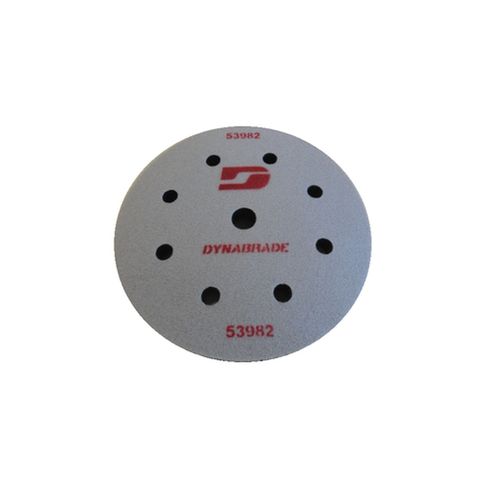 DYNABRADE 53982 8in. Interface Pad, Double-Sided Hook-Face