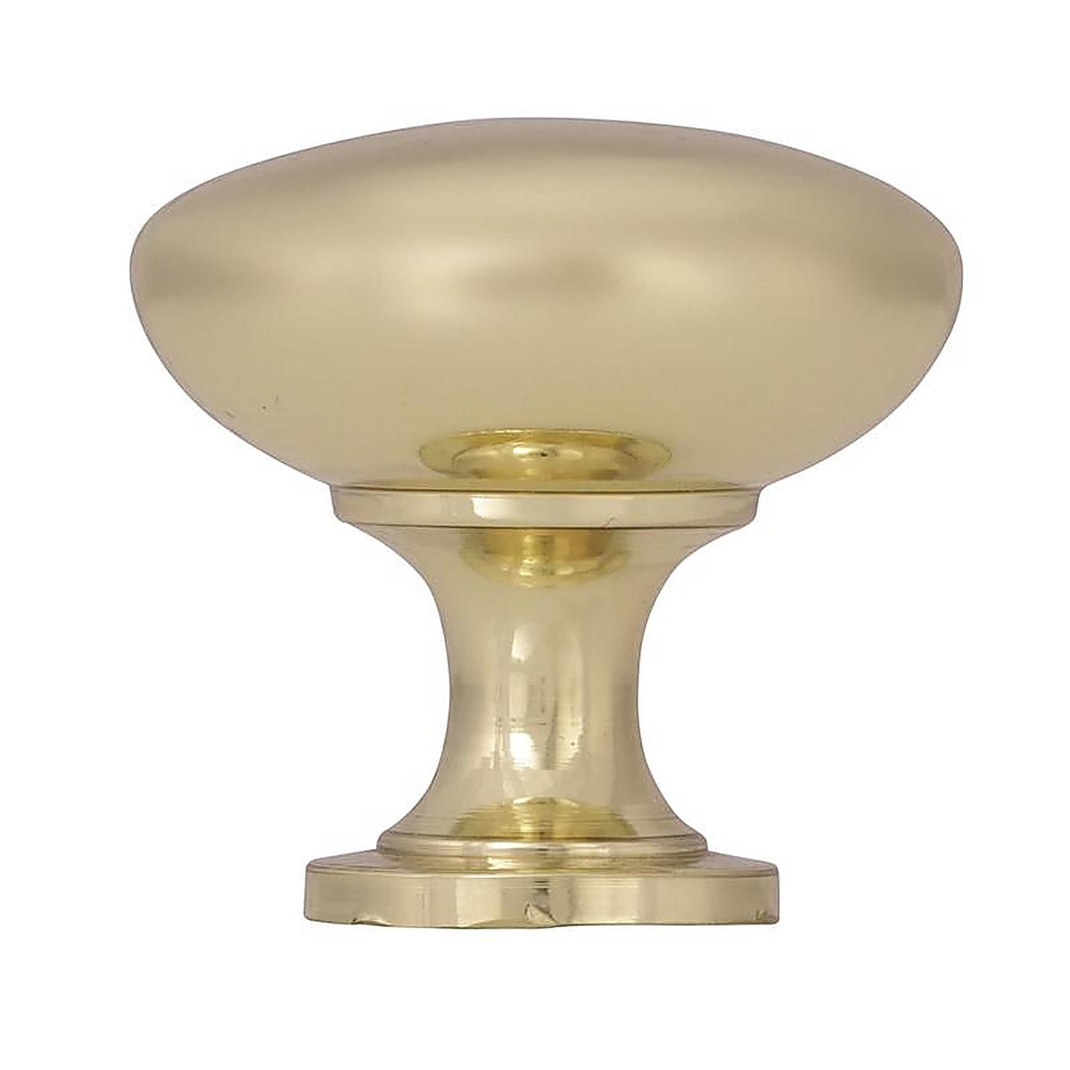 Amerock - BP530053 - Allison Round Cabinet Knob 1-1/4 In. D 1-1/8 In. Polished Brass 1 Pack