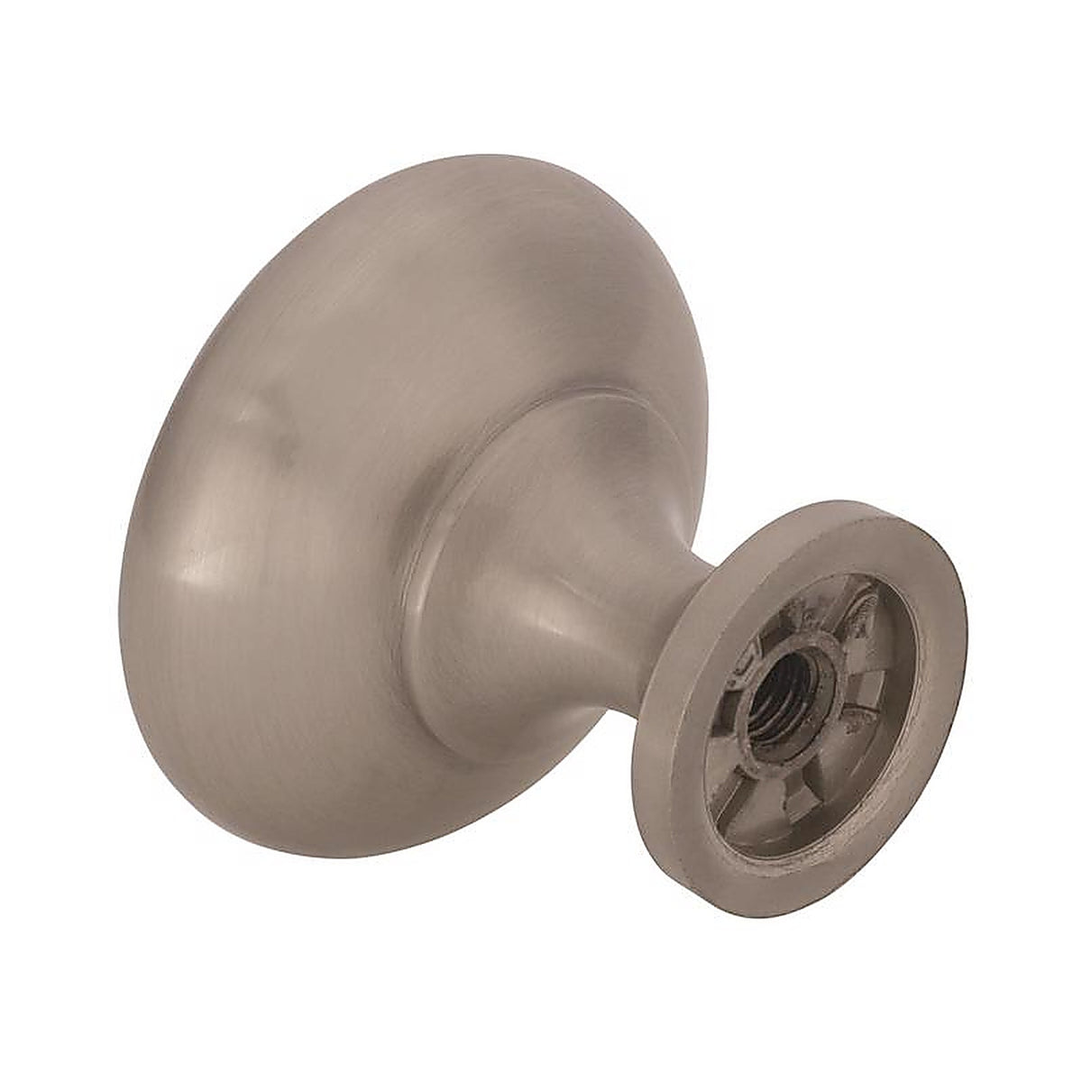 Amerock - BP53005G10 - Allison Round Cabinet Knob 1-1/4 In. D 1-1/8 In. Satin Nickel 1 Pack