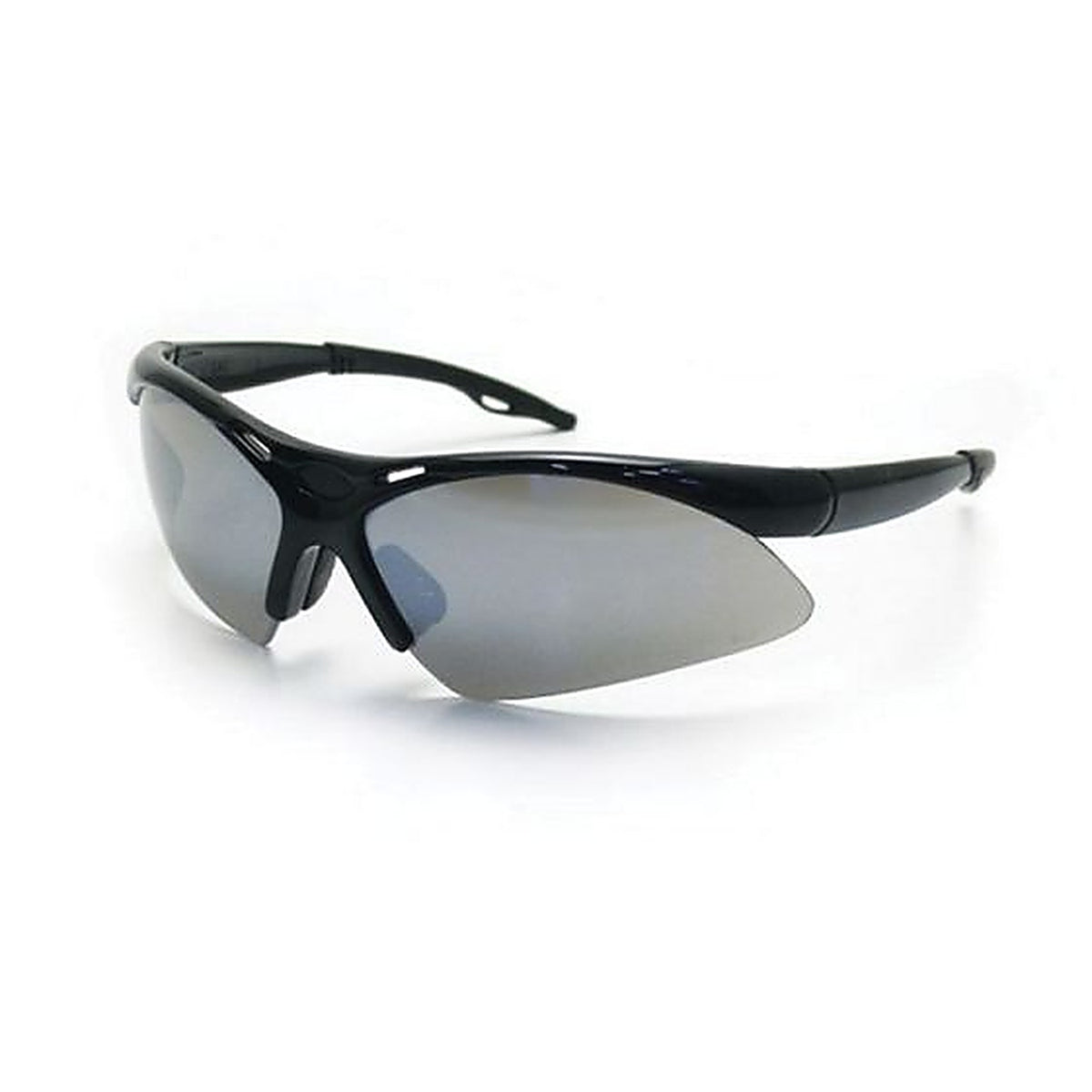 SAS Safety 540-0203 DIAMONDBACK Eyewear Smoke Mirror Lens, Black Frame w Polybag